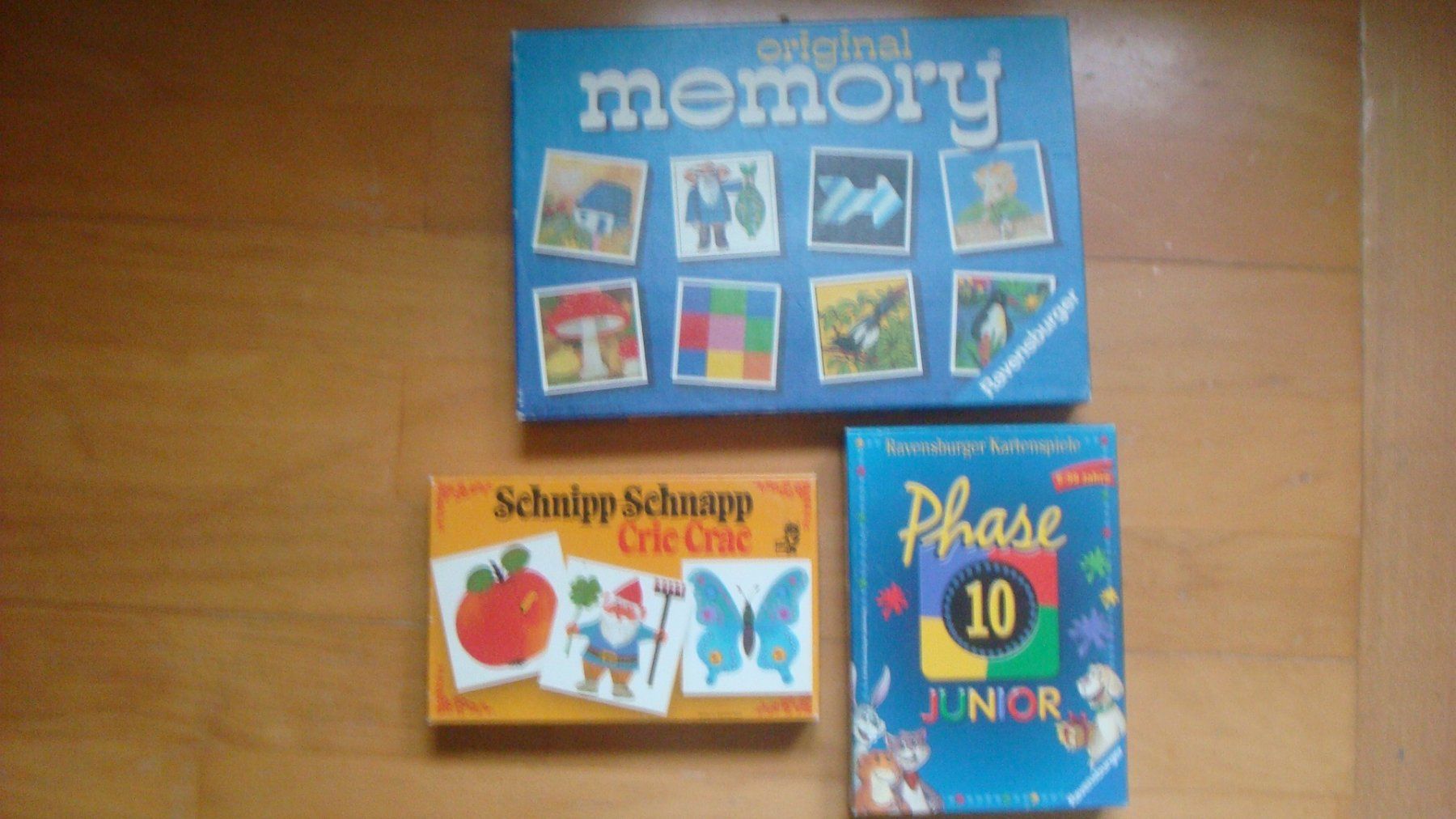Ravensburger Giochi: 3 Kinderspiele ab 5 J. – Usato da Münchenstein venduto da Pesci6