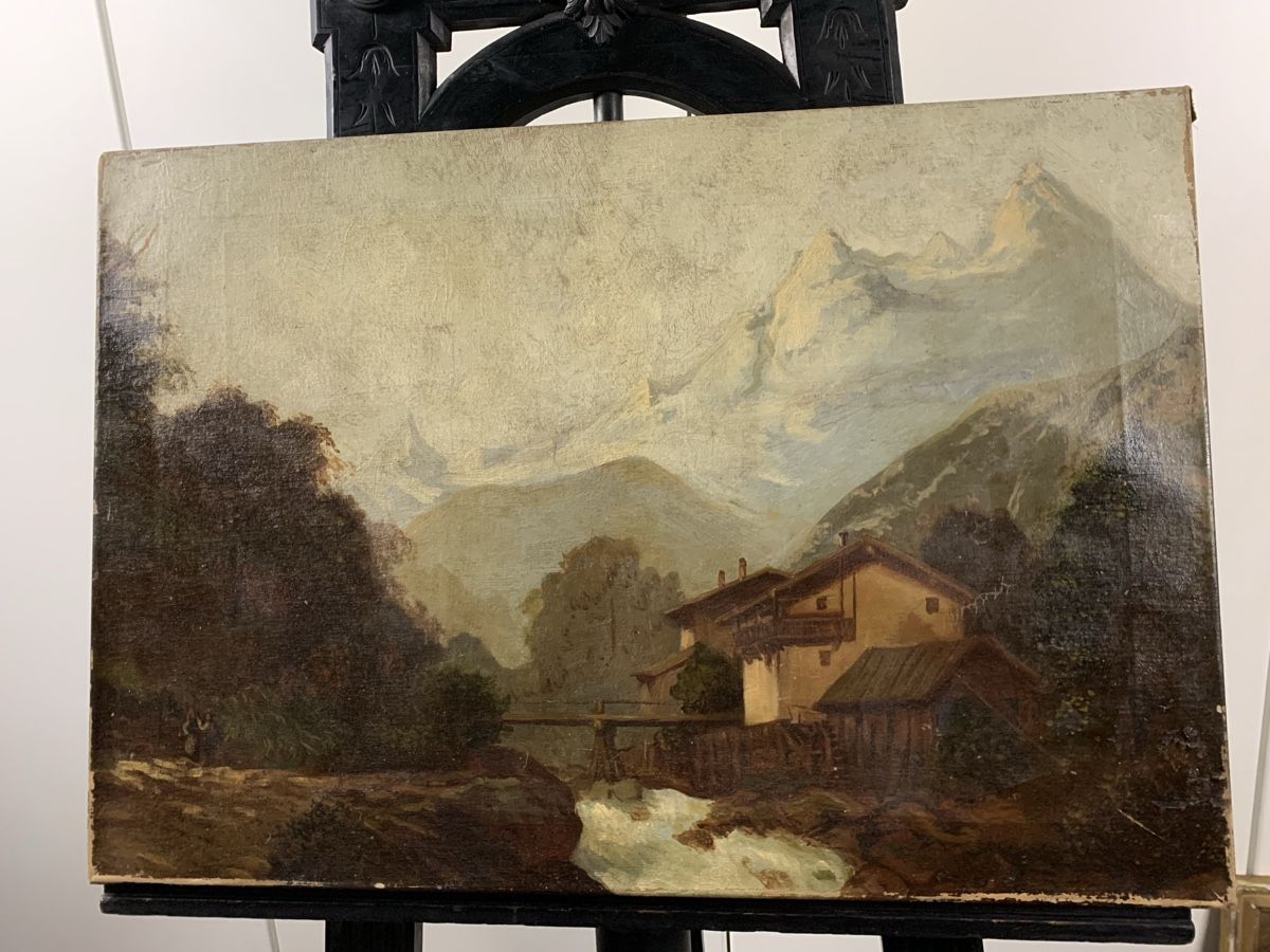 Dipinti: Schweizer Schule 19. JH – Usato da Wolfhalden venduto da SecondAntique