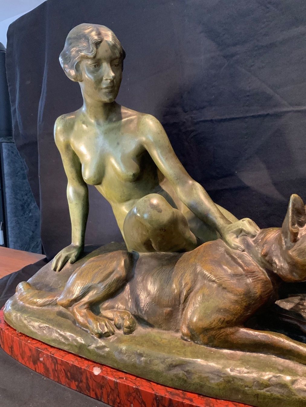 Sculture & Statue: Akt Bronze L. Riché – Usato da La Heutte venduto da Mikeller74 5