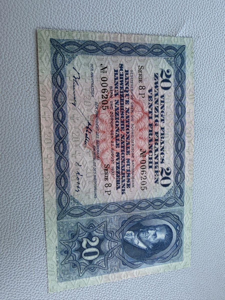 Banconote: Lot de 4 billets de banque suisse – Usato da Posieux venduto da Pitchou2016 3
