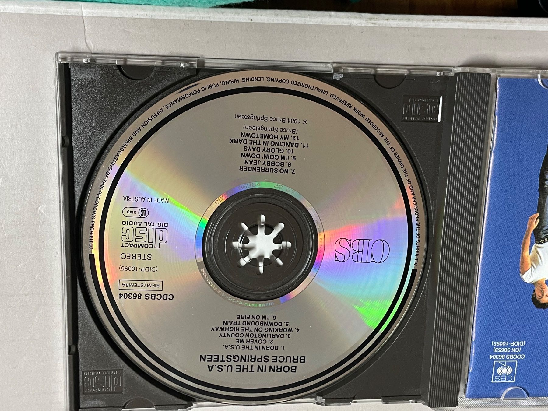 CDs: Bruce Springsteen-Born In The U.S.A – Gebraucht aus Muri b. Bern von AdidasCollector 3