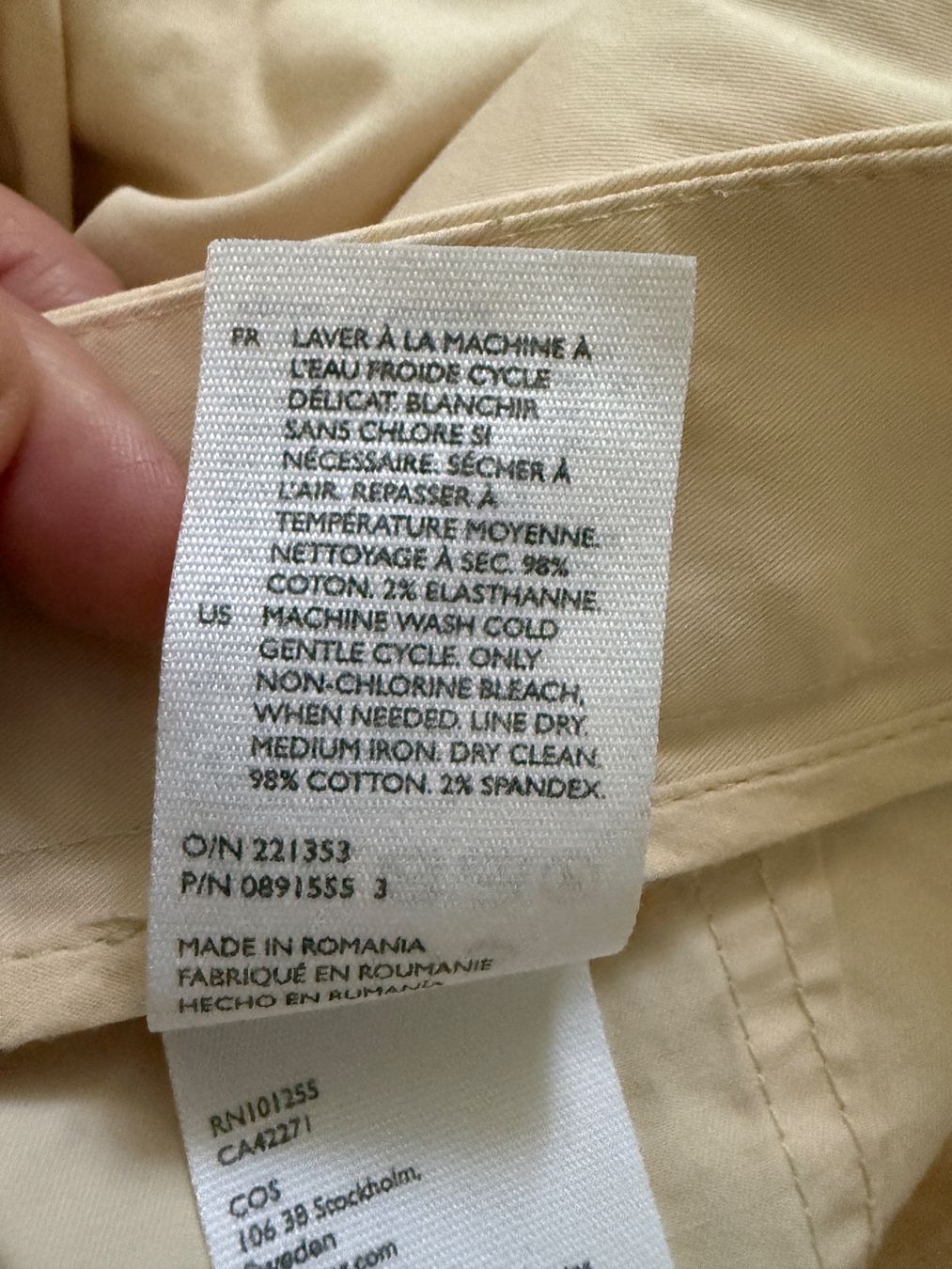Cos Hosen: Damenhose COS Gr.36 – Gebraucht aus Küsnacht ZH von nat_m97w 4