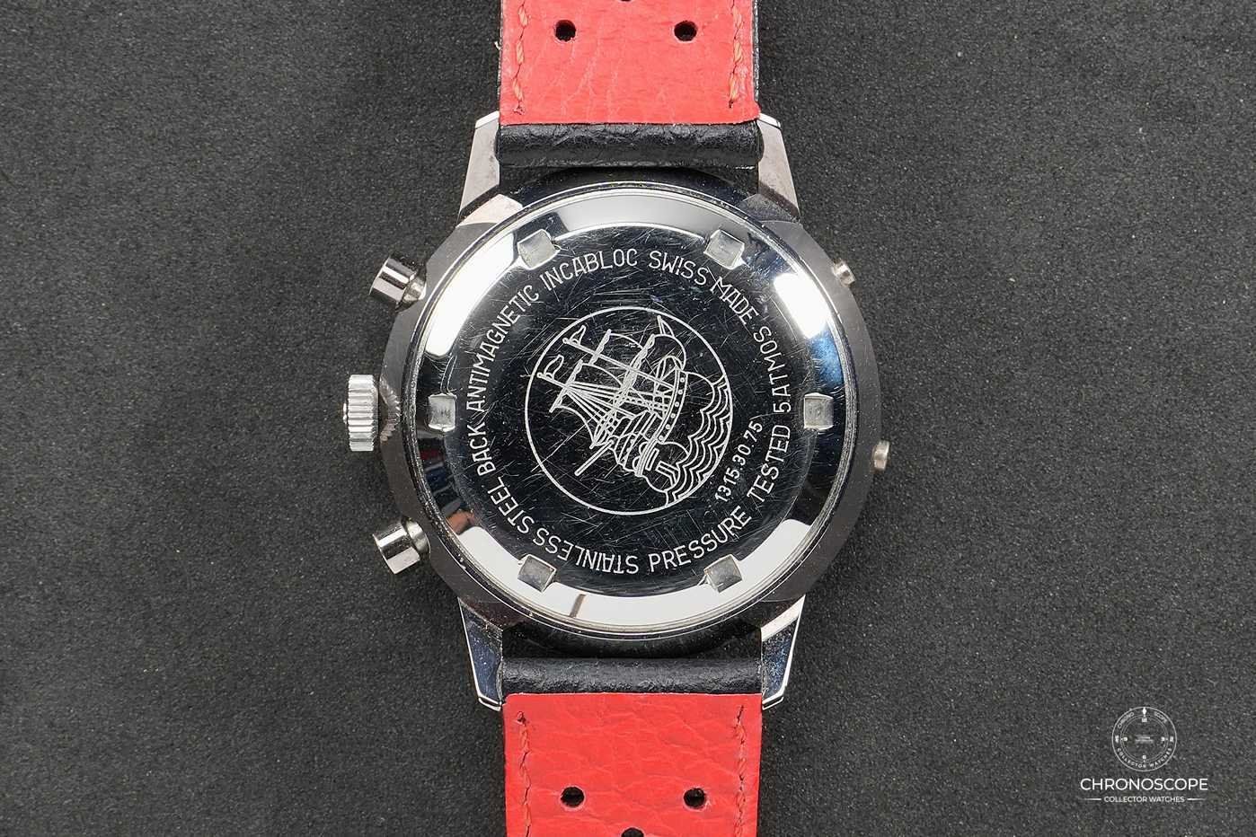 Orologi: Wakmann Triple Calendar Chronograph – Usato da Luzern venduto da ChronoScope6004 4