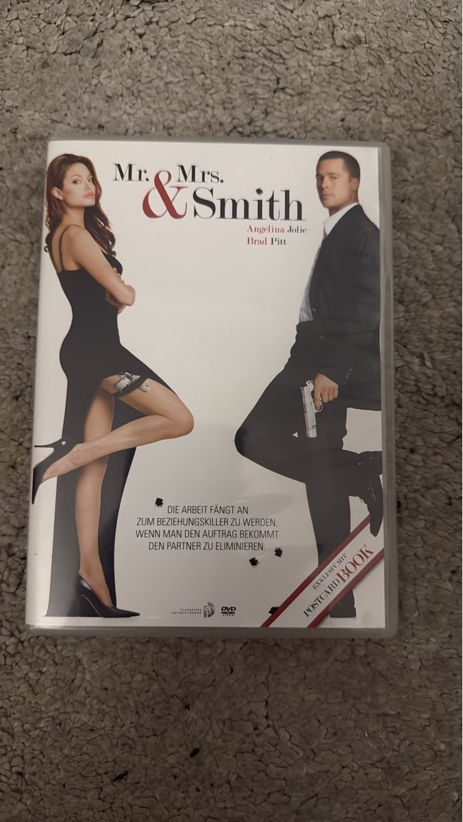 Alle DVDs: Mr. & Mrs. Smith DVD mit Postcard Book – Neu (gemäss Beschreibung) aus Herisau von Pat_Wi88