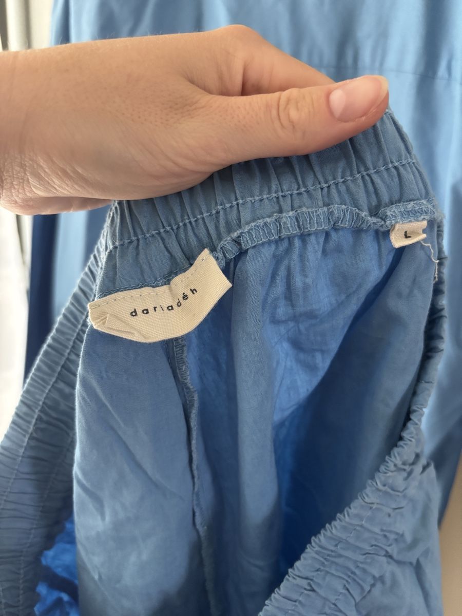 Dariadéh Hosen: Dariadéh Shorts Baumwolle Grösse L hellblau – Gebraucht aus Aarau von alexl_97 2