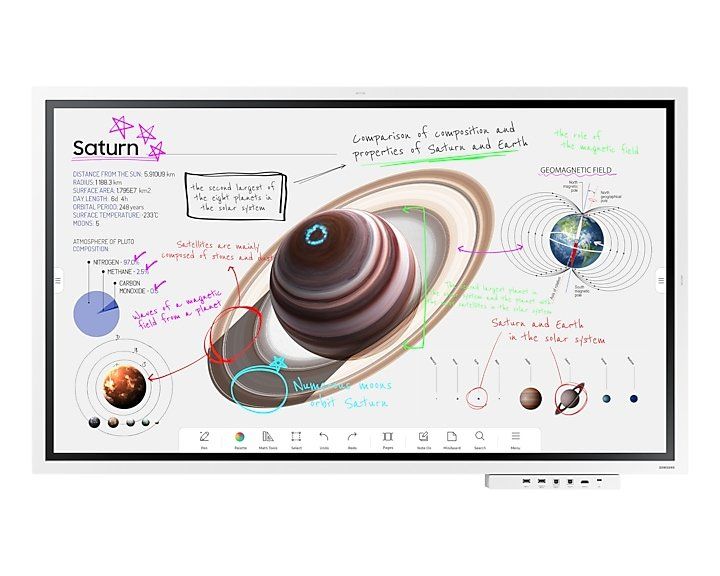 Samsung Monitor: Samsung Flip 4 55" inkl. Connectivity Tray – Nuovo (secondo la descrizione) da Belp venduto da zimmermedia_ag