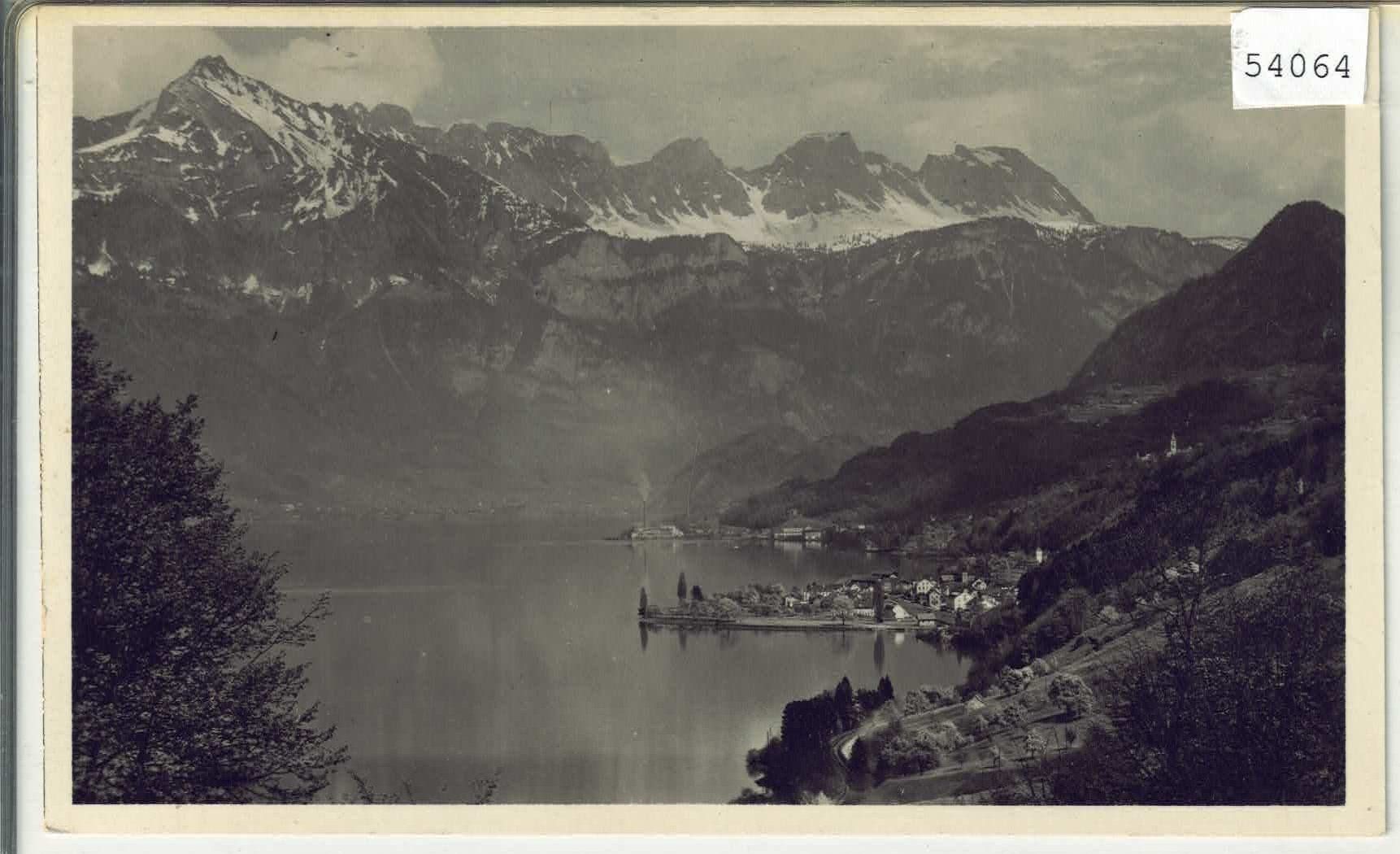 Cartes postales: Murg mit Walensee – D'occasion à Ettingen par Kartenplanet