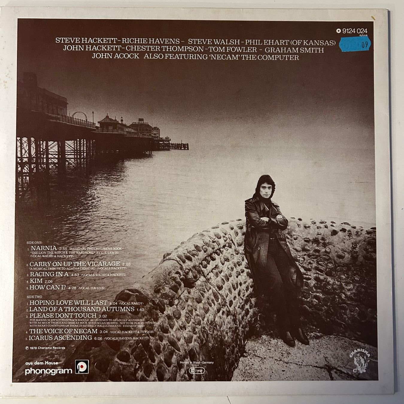 Dischi in vinile: Steve Hackett - Please Don't Touch! Vinyl Schallplatte 1978 – Usato da Aesch BL venduto da BernisFlomi 1