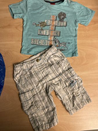 S‘Oliver T-Shirt und kurze Hose Gr.80