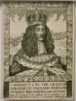 John Chantry (XVII) König Charles II Signiert in der Platte