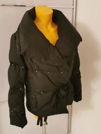 Warme Winter-Daunen/Feder (70%/30%); Jacke von Elly-Italia