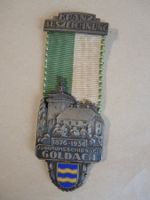 1936 Schützenfest Auszeichnung Medaille Kranz Goldach