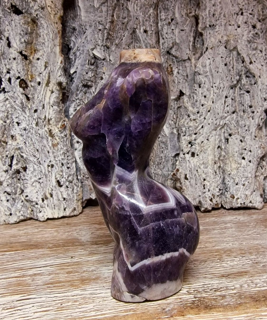 Minerali & Pietre curative: Chevron Amethyst Lady B 262g – Nuovo (secondo la descrizione) da Matzingen venduto da Shay_Crystalz 1