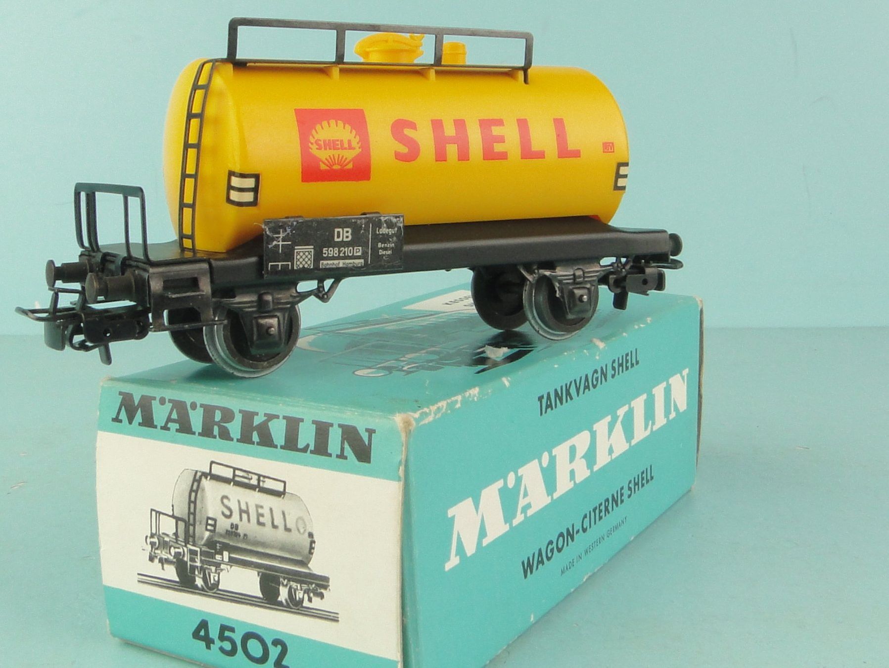 Märklin Modellini di ferrovie: Märklin H0 4502 Shell – Usato da Bülach venduto da cann11