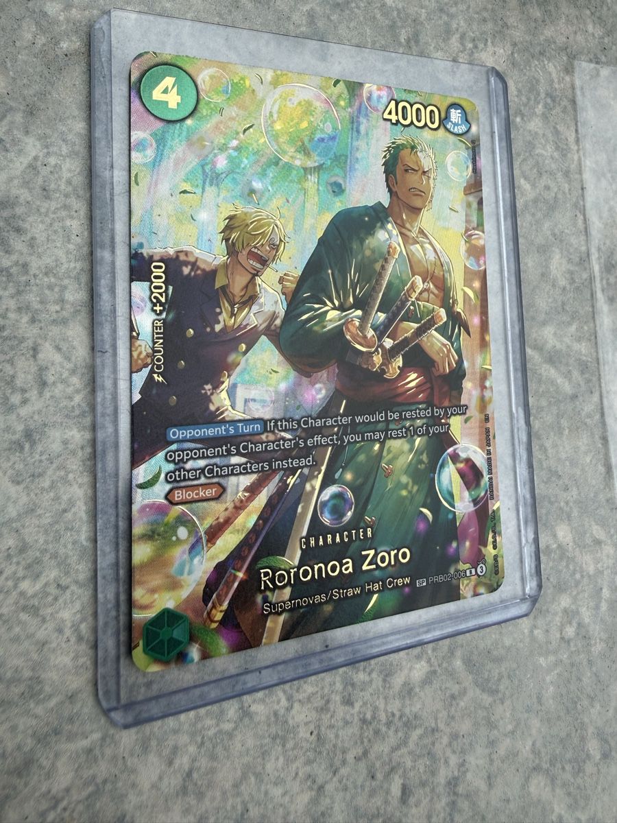 Bandai Carte collezionabili: Roronoa Zoro SP – Nuovo (secondo la descrizione) da Winterthur venduto da bol_9cvx 2