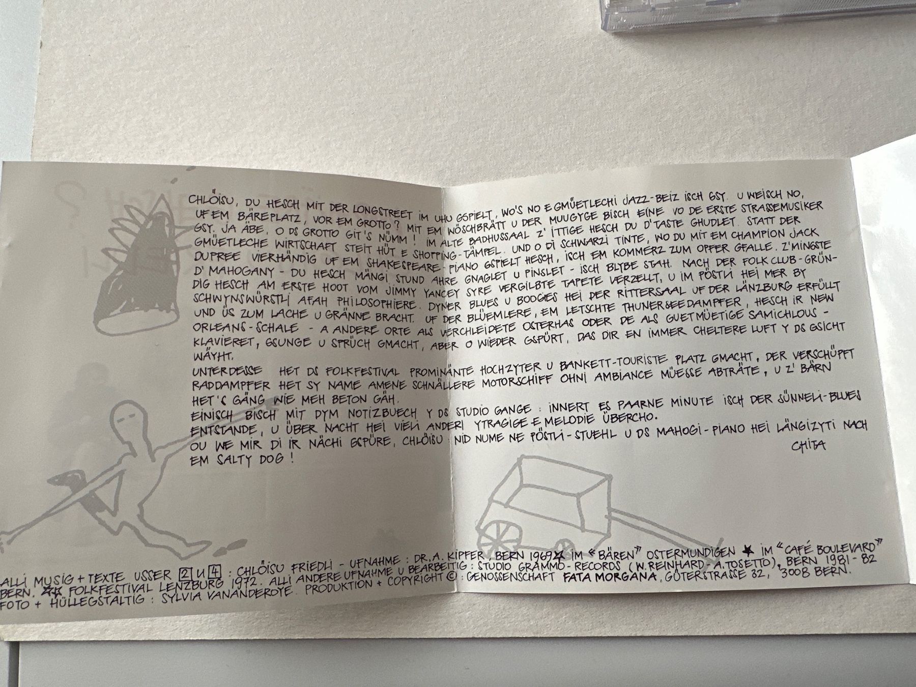 CD: Chlöisu Friedli - Wohäre geisch? Vergriffene CH-CD – Usato da Wabern venduto da fri_t6kq 3