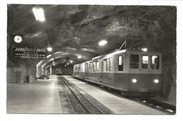 Jungfraubahn (BE) Station Jungfraujoch - echte Foto-AK