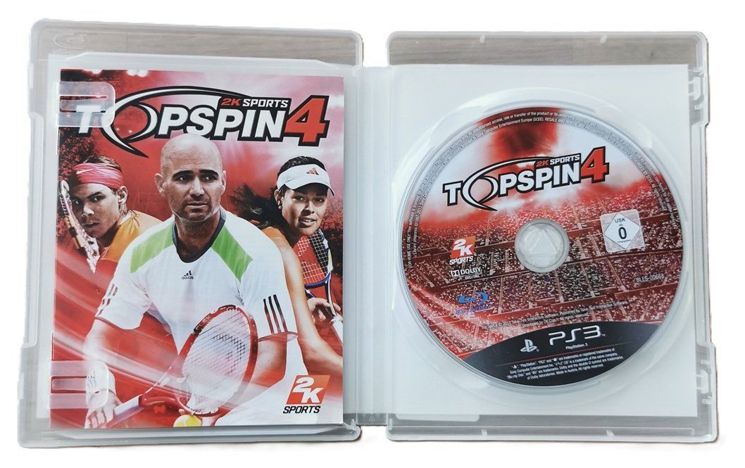 Giochi: TOP SPIN 4  (Playstation 3 - Game, PS3) – Usato da Wilen b. Wollerau venduto da morethanmusic 1