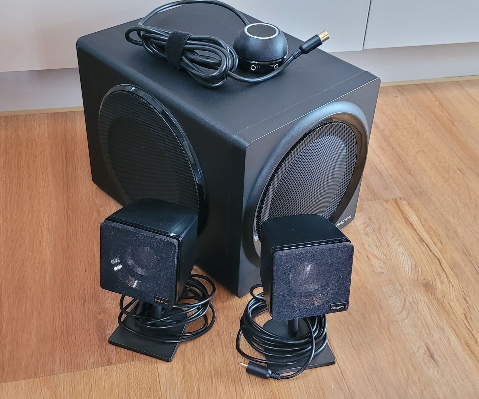 Creative Casse acustiche: Lautsprecher Creative GigaWorks T3 gebraucht. – Usato da Mastrils venduto da csbeko