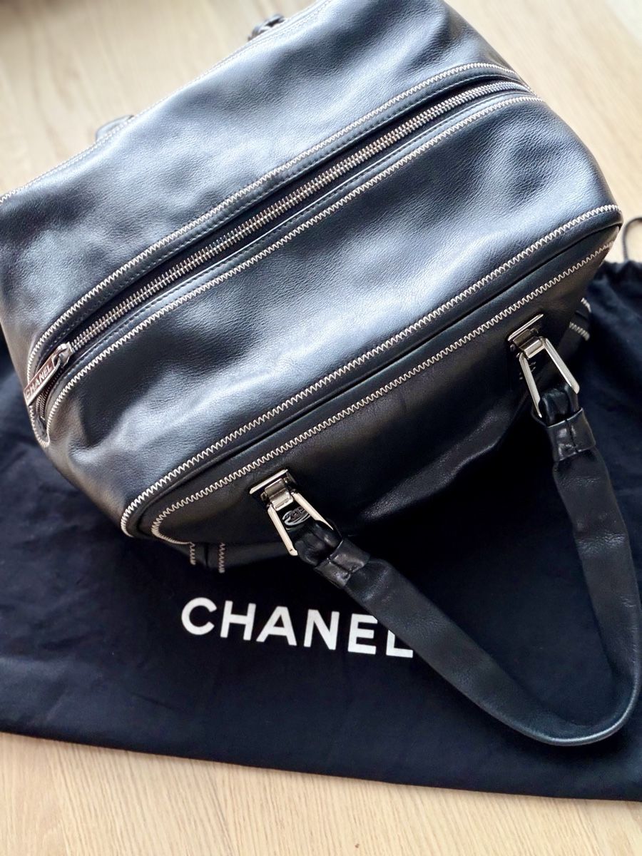 Chanel Borse: Sac à main Chanel noir cuir  – Usato da Adliswil venduto da vic_dxw7 5