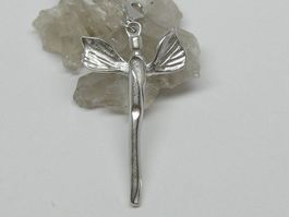 Engel Anhänger Silber 925 + MP 3.5 x 2 cm
