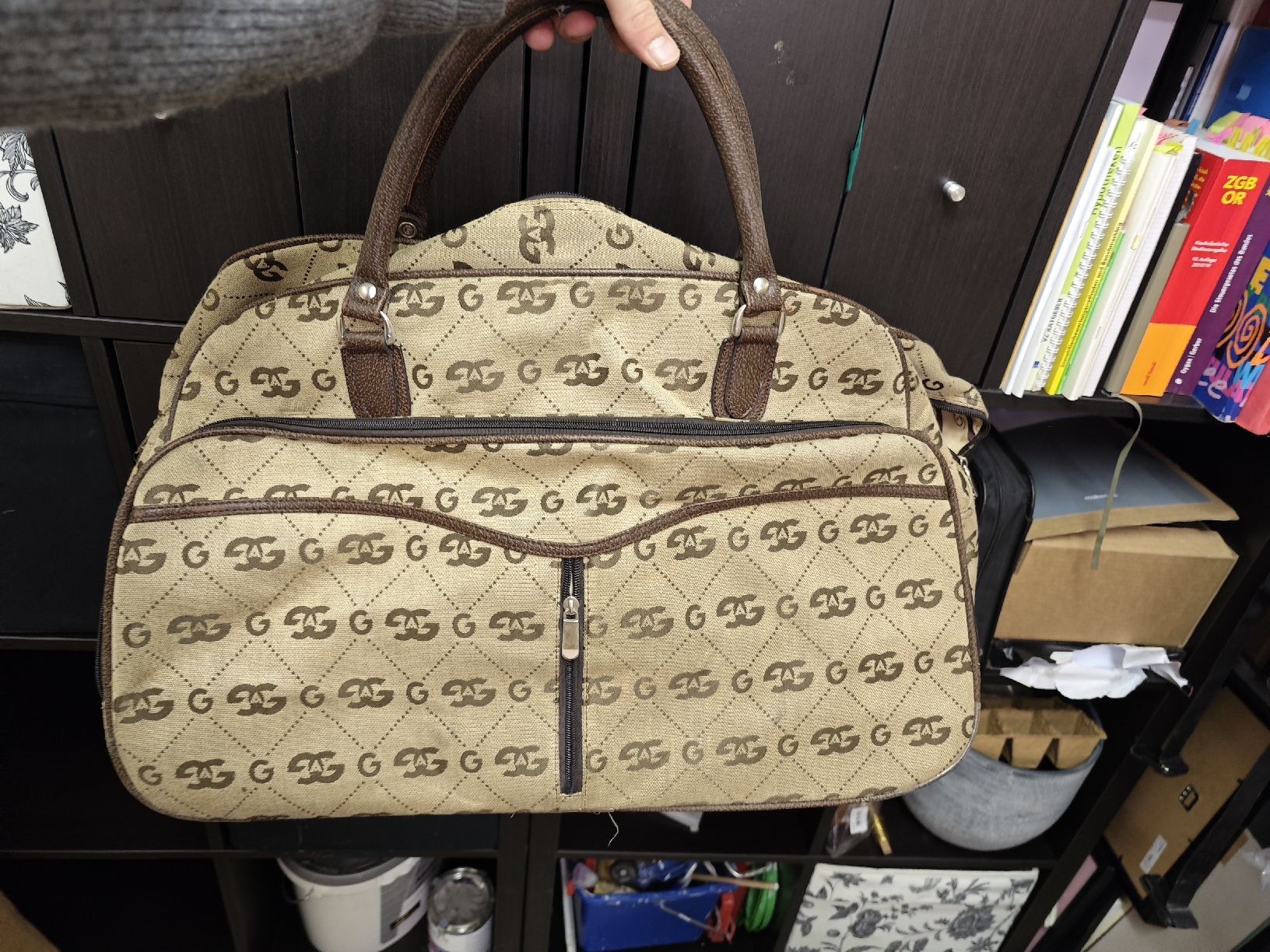 Borse: Weekender Reisetasche mit Rollen, Vintage – Usato da Zürich venduto da 456666