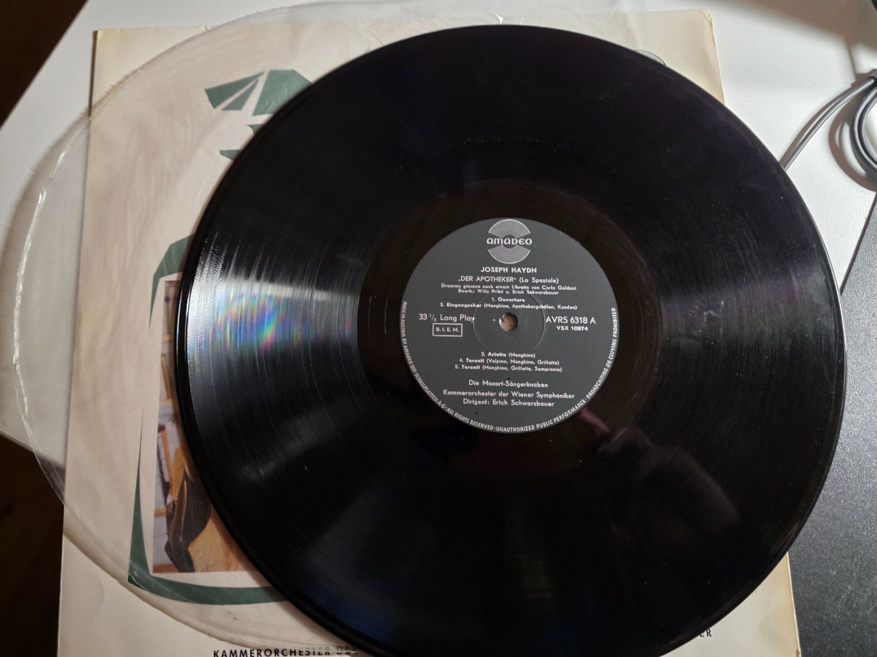 Dischi in vinile: Vintage LP Joseph Haydn - Der Apotheker – Usato da Walterswil BE venduto da Lonitti 3