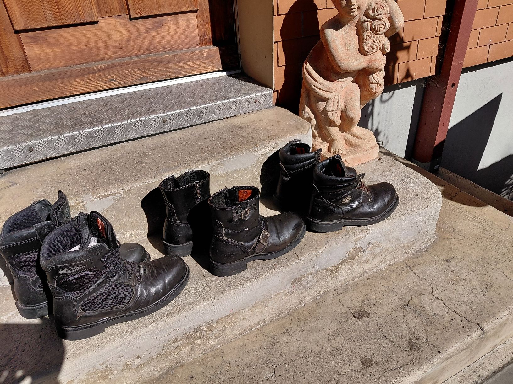 Harley-Davidson Scarpe da uomo: Harley töffstiefel 3 paar – Usato da zuchwil venduto da parson65 1