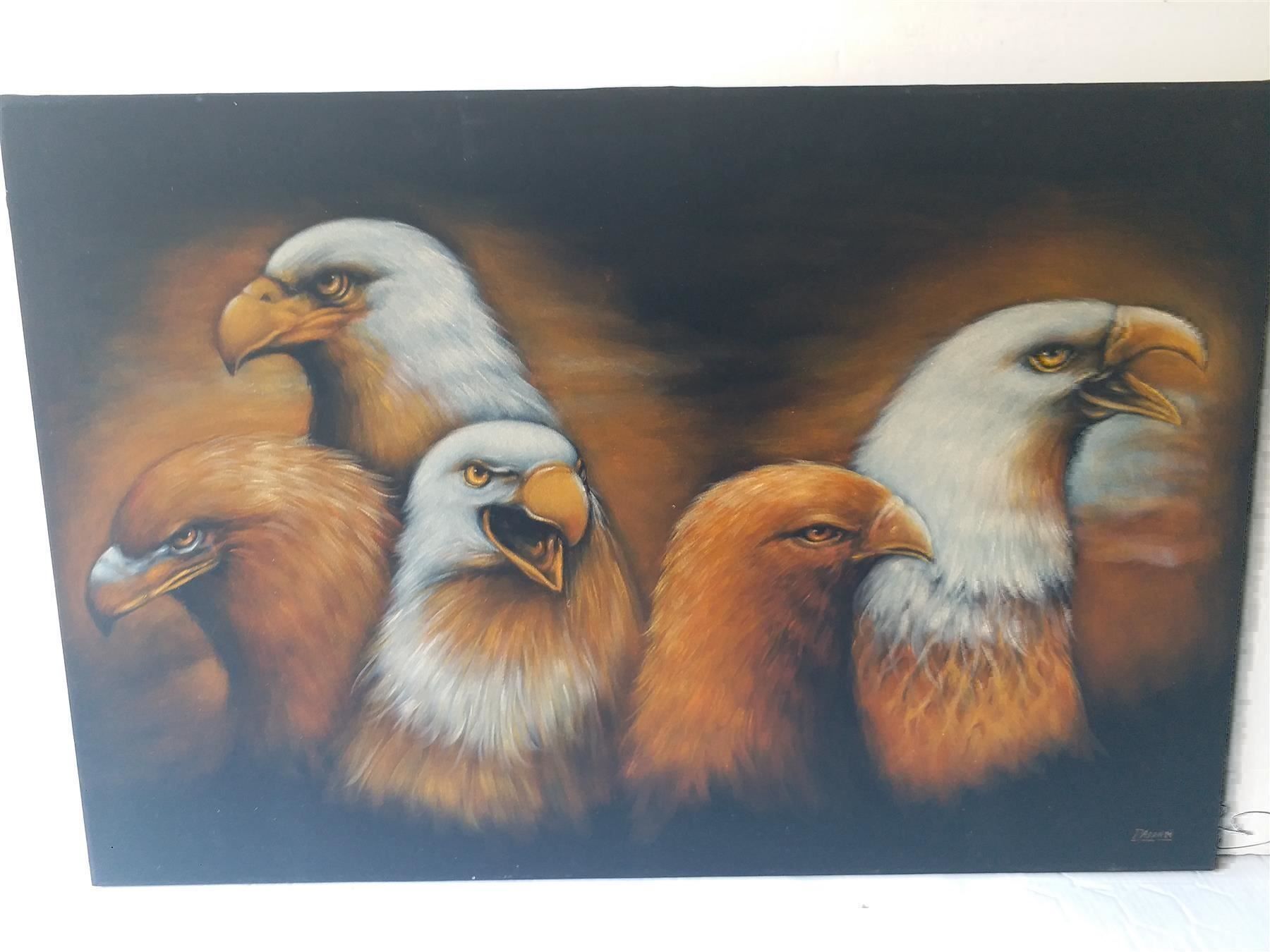 Posters & Illustrations: Paisan "Adler" Samt Bild – D'occasion à Zürich par Galerie-Kunst