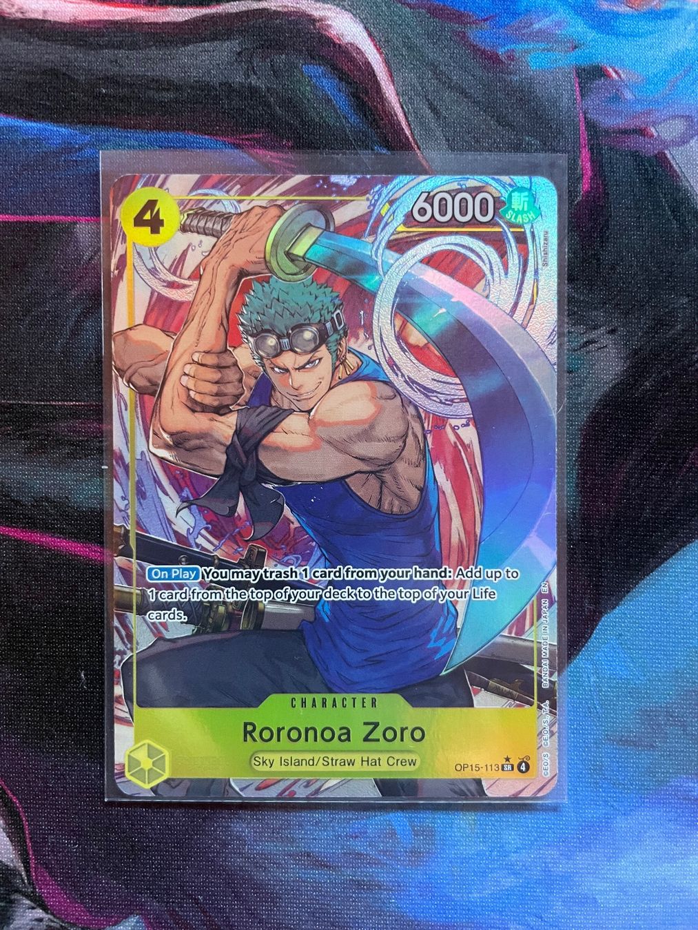 Carte collezionabili: Roronoa Zoro OP15-113 EN ONE PIECE – Nuovo (secondo la descrizione) da Baar (Nendaz) venduto da jac_fs6l