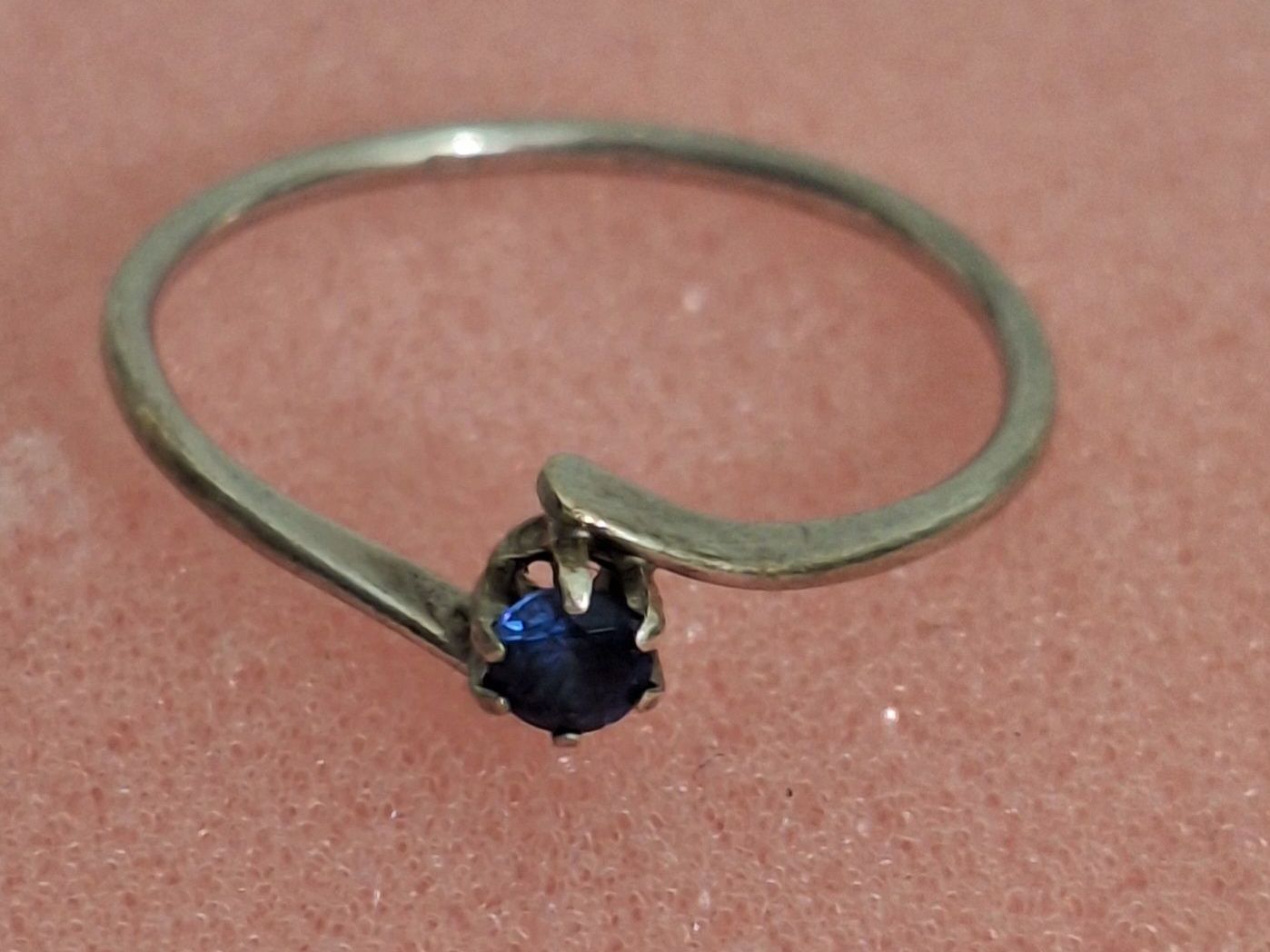 Anelli: SILBERRING 925 mit.BLAUEM.STEIN. – Usato da Kerzers venduto da ExpressoTerreno