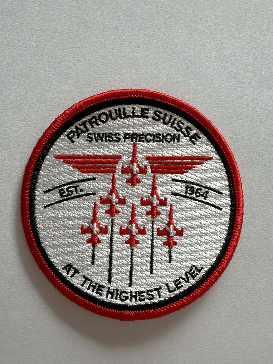 Schweizer Armee Plaketten & Abzeichen: Patrouille Suisse pack  – Gebraucht aus Chamoson von Lio_Rey 2