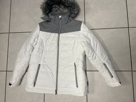 Skijacke Northville weiss grau Grösse 46 guter Zustand