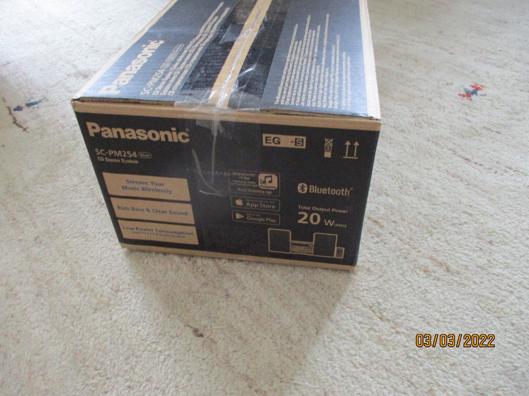 Panasonic Lettore multimediale & Streamer: PANASONIC SC-PM254 - Micro-Systemanlage – Nuovo (secondo la descrizione) da Liestal venduto da Disc-Point 6