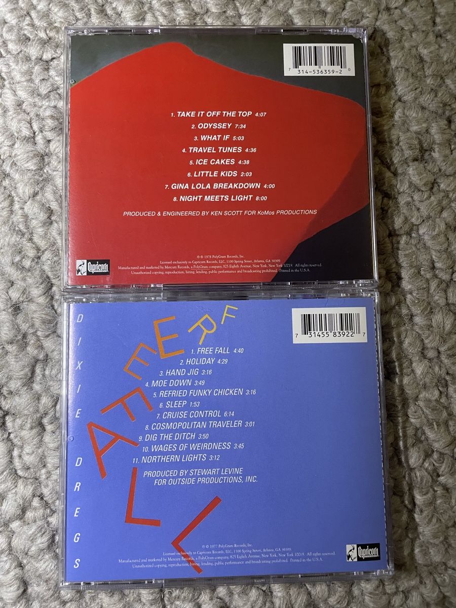 CDs: 2x CAPRICORN RECORDS Dixie Dregs – Neu (gemäss Beschreibung) aus Reinach AG von trigger7811 2