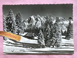 1953  8117 In den Flumserbergen. Blick auf den Sichelkamm