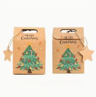 Geschenktüte aus Kraftpapier "Christbaum"