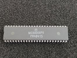 MC68008P8 Motorola CMOS MicroProzessor Integrated Circuits