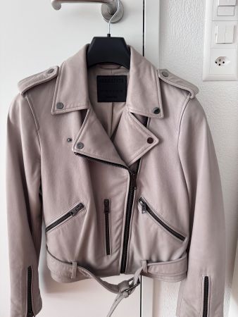 Lederjacke Biker von AllSaints