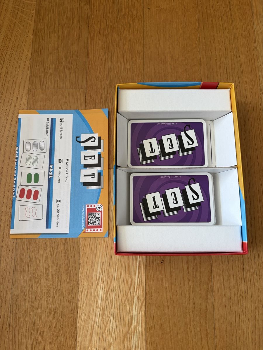 Amigo Jeux: Jeux de société SET – D'occasion à Thalwil par mjgarnier 1