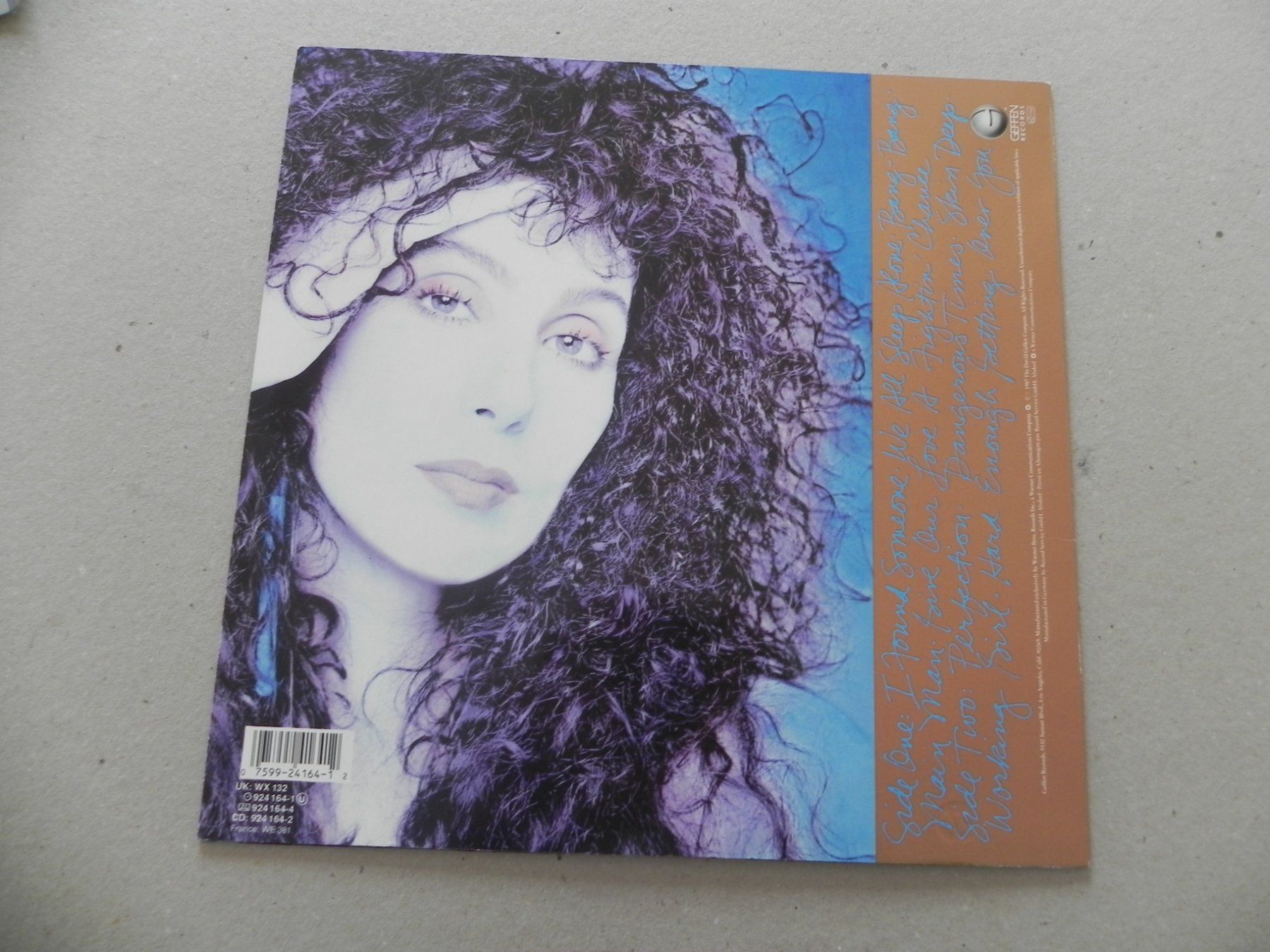 Schallplatten: LP USA Pop Sängerin Cher 1987 – Gebraucht aus Siebnen von krimsie 1