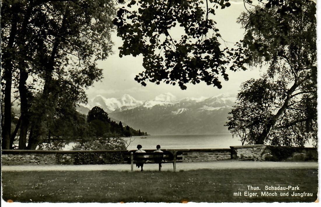 Cartes postales: Thun, Schadau Park  1944 – D'occasion à Hochdorf par Ziegel-16