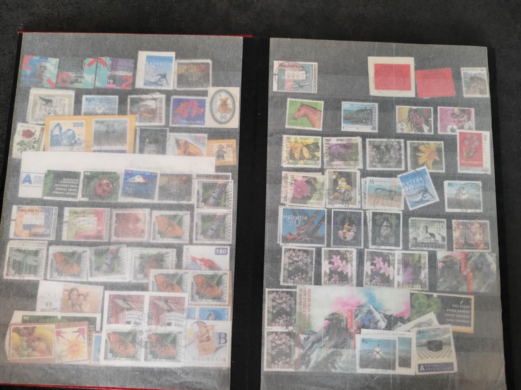 Tutti i francobolli: Sammlung Album Schweiz – Usato da Rümlang venduto da Turrin 2