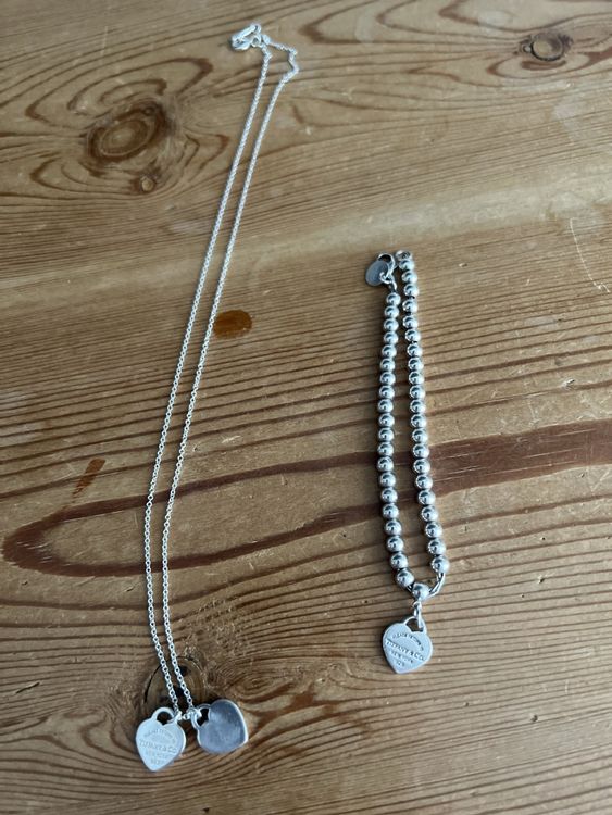 Kim Johanson Herren Panzerkette Set Edelstahl - Armband & Halskette 6mm Silber