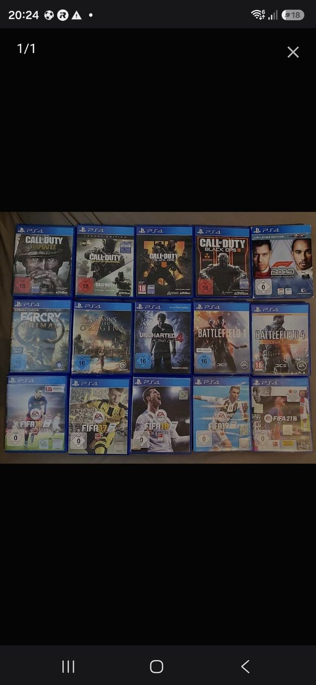 Sony Console: PlayStation 4 Pro (1 TB) mit 2 Controller & 15 Spielen – Top – Usato da Winterthur venduto da SanAugustin 1
