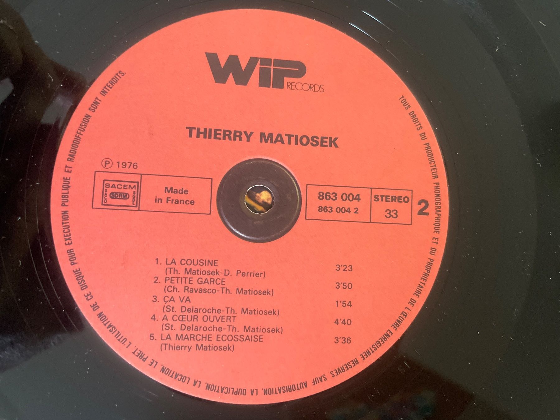 Dischi in vinile: S442 Simon Waintrob/Matiosek – Usato da Frutigen venduto da Philippe_jsp 1