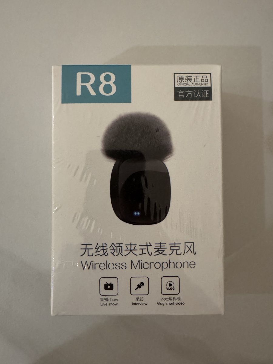 Microfoni: R8 Wireless Mikrofon, Neu & OVP, Plug & Play, ab 1 CHF – Nuovo e nell'imballaggio originale da Tägerwilen venduto da Swiss-Ricardo 3