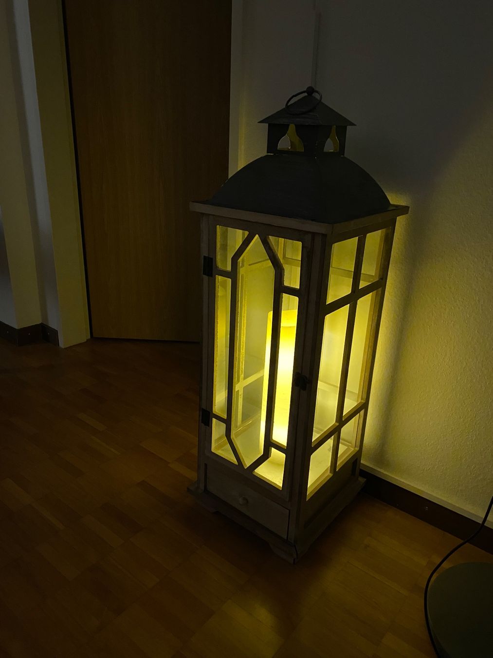 Lanterne: Laterne Oxford 80 cm, Hellgrau – Usato da Aarau venduto da Melia077 8