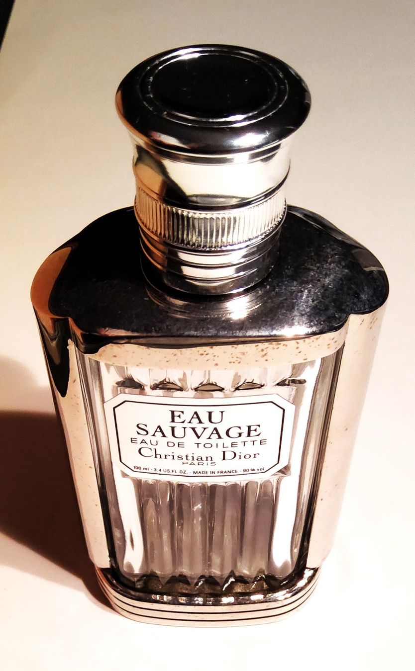 Dior Flacons: Seltener versilberter Flacon-Halter DIOR EAU SAUVAGE – Gebraucht aus Thalwil von freespirit-kev 4