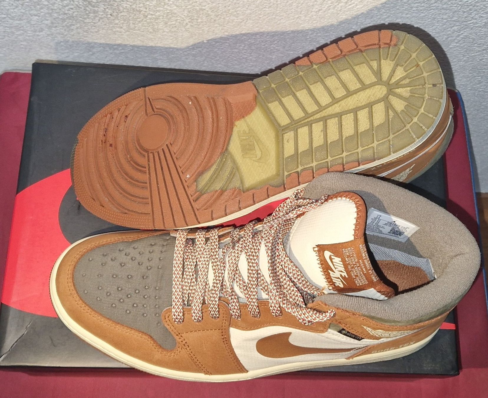 Jordan Scarpe da uomo: Jordan 1 Retro High Element Gore-Tex Legend Coffee – Nuovo (secondo la descrizione) da Zürich venduto da iAmmann 3